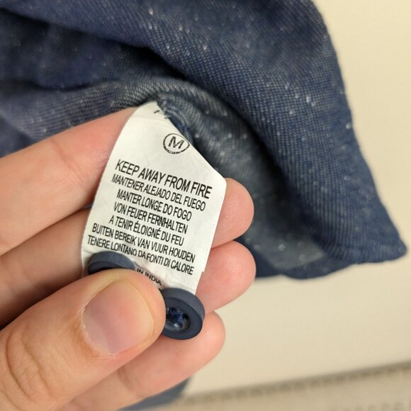 Primark Men's Button Down Shirt Size M - Picture 5 of 6